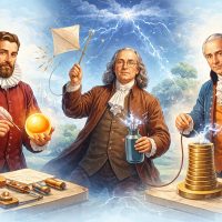 Кто первым провёл опыты с электричеством