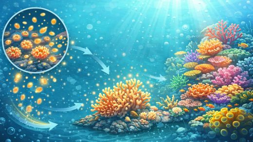 Маржан рифі қалай өседі?