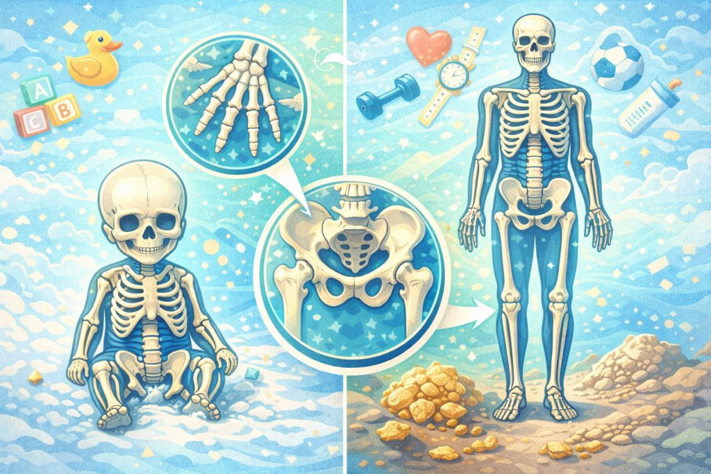 Нәресте мен ересек адамның денесінде қанша сүйек бар? – ИнфоРадар 1