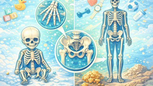 Нәресте мен ересек адамның денесінде қанша сүйек бар?