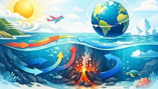 Неліктен мұхитта ағыстар бар?