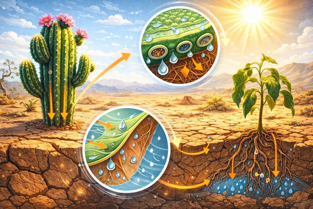 Өсімдіктер құрғақшылыққа қалай шыдайды? – ИнфоРадар 1