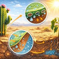 Өсімдіктер құрғақшылыққа қалай шыдайды?