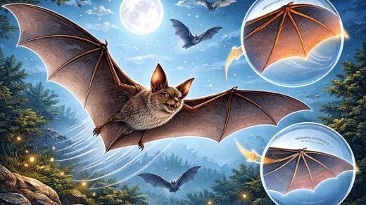 Жарқанаттар қалай ұшады?