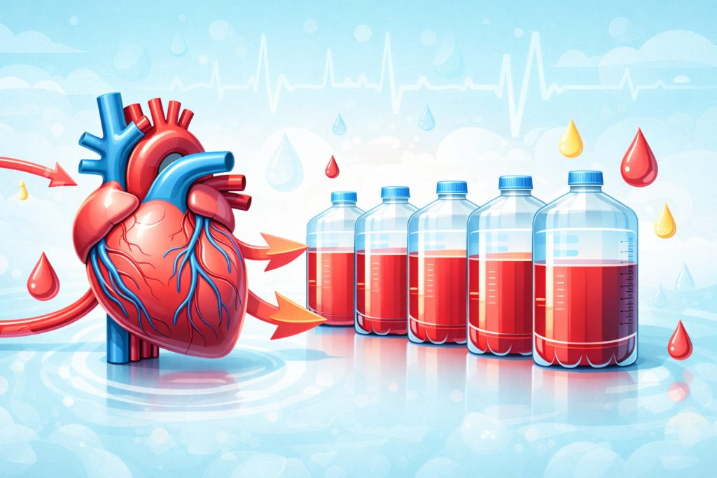 Жүрек күніне қанша литр қан айдайды? – ИнфоРадар 1