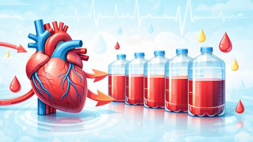 Жүрек күніне қанша литр қан айдайды?
