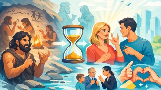 Алғашқы ым тілі қашан пайда болды?