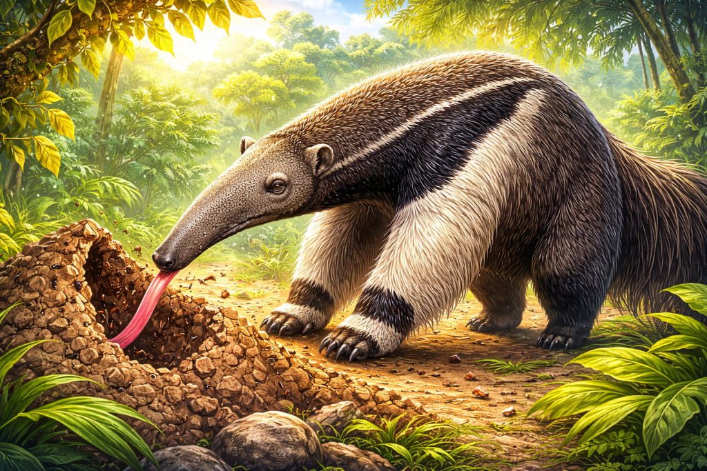 16 интересных фактов о гигантских муравьедах – ИнфоРадар 1