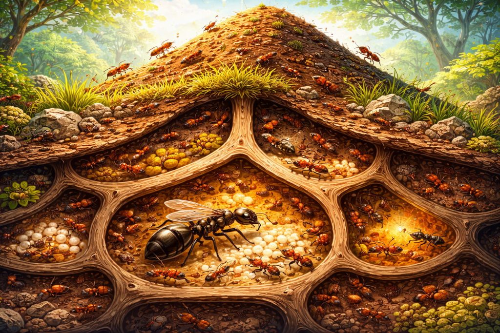 Сколько муравьев живёт в одном муравейнике – ИнфоРадар 1