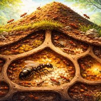 Сколько муравьев живёт в одном муравейнике