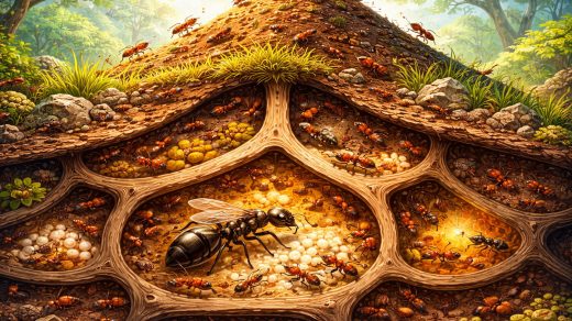 Сколько муравьев живёт в одном муравейнике