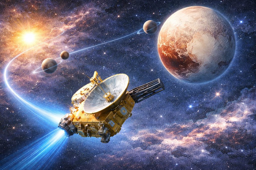 Ғарыш кемесі Плутонға қанша уақытта жетеді? – ИнфоРадар 1