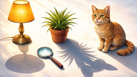 Көлеңке зат туралы не айта алады?