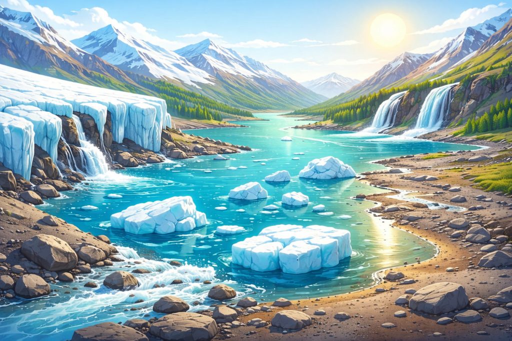 Мұздықтар ерігеннен кейін не қалады – ИнфоРадар 1