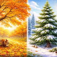 Неліктен кейбір ағаштар жапырақтарын төгеді, ал басқалары түспейді?