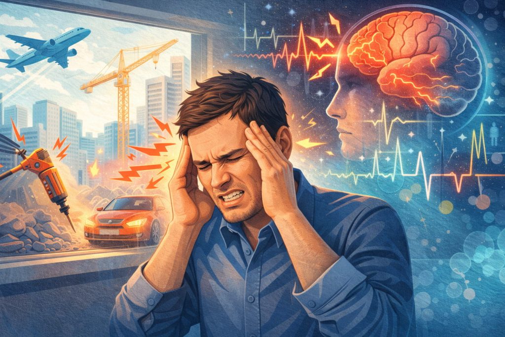 Неліктен шу стрессті тудырады – ИнфоРадар 1