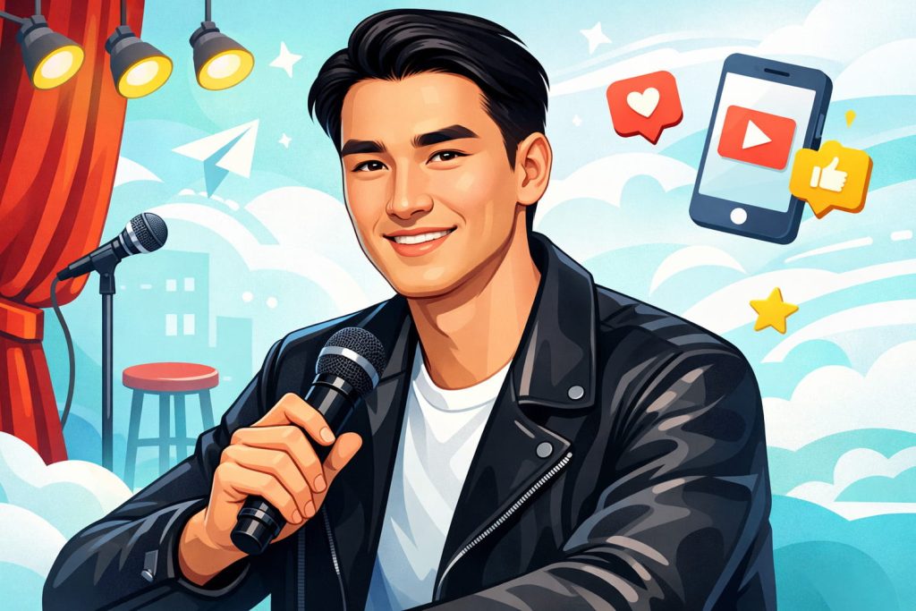 Нұрлан Сабуров – әзілкеш және блогер туралы 16 қызықты факт – ИнфоРадар 1