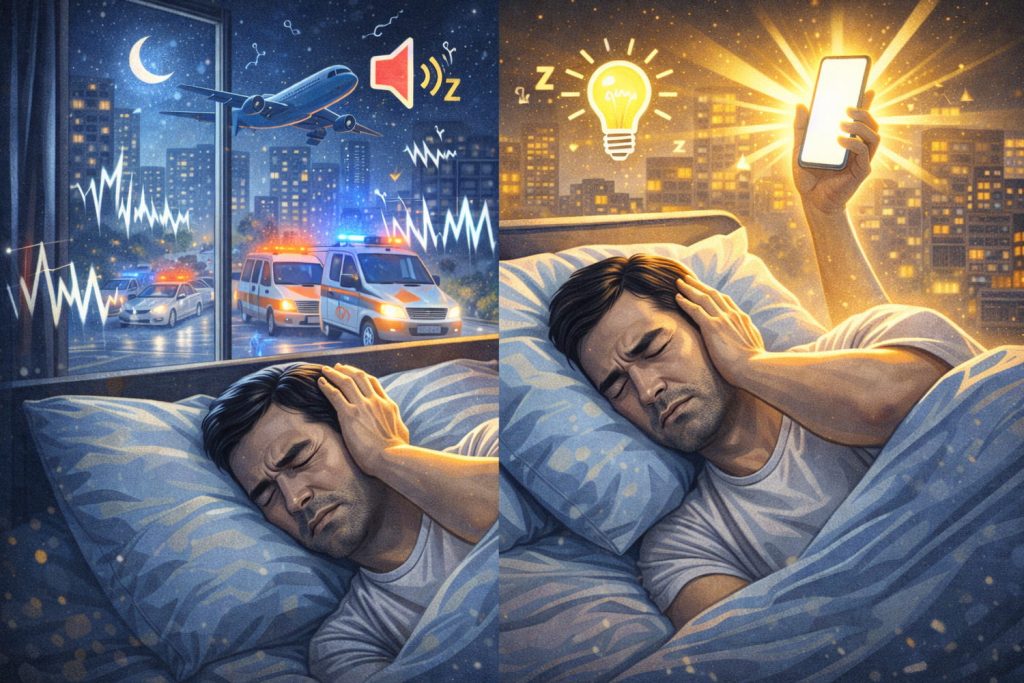 Как влияют шум и свет на сон человека – ИнфоРадар 1