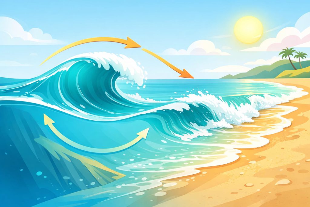 Как волны добираются до берега – ИнфоРадар 1