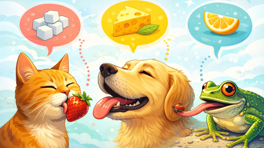 Жануарлар дәмді қалай ажыратады?