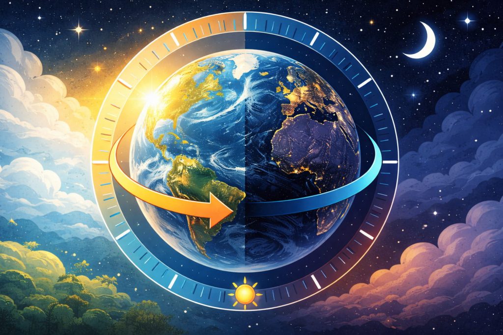 Жер өз осінің айналасында бір рет айналуы үшін қанша уақыт қажет? – ИнфоРадар 1