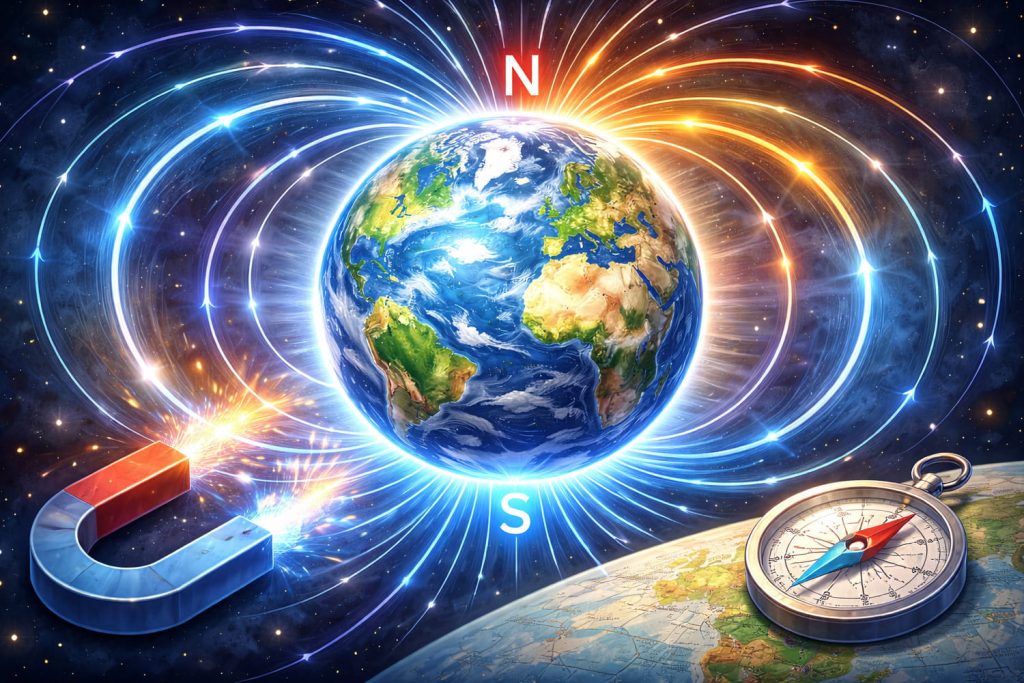 Жердің магнит өрісі дегеніміз не – ИнфоРадар 1