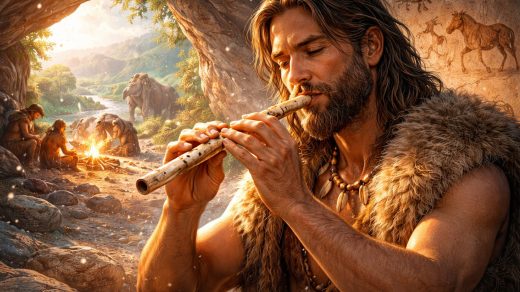 Адам флейтада ойнауды қашан үйренді?