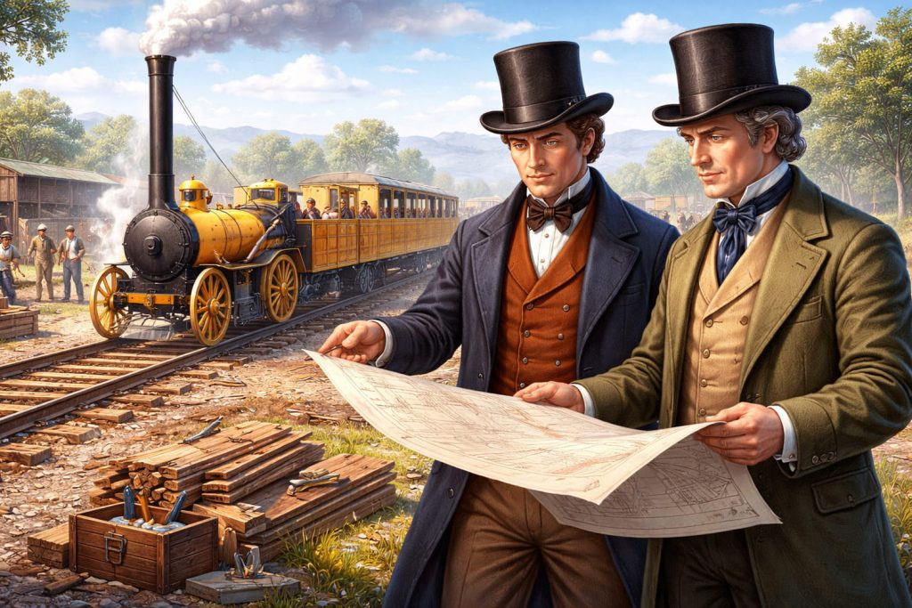 Кто построил первую железную дорогу – ИнфоРадар 1