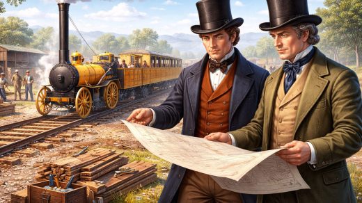 Кто построил первую железную дорогу