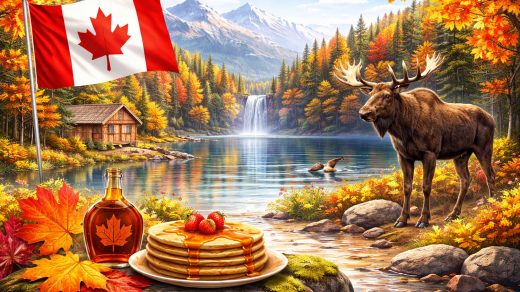 Канада туралы 32 қызықты деректер – үйеңкі жапырағы елі