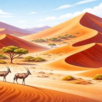 19 интересных фактов о Намибии и дюнах Соссусфлея