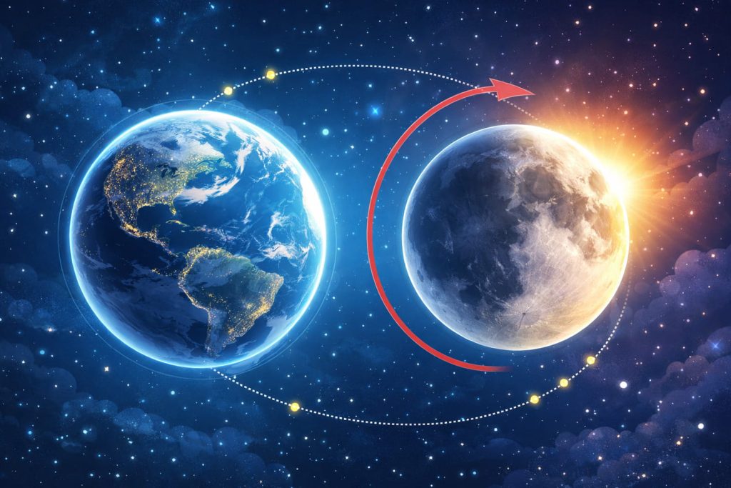 Неліктен Ай әрқашан бізге бір жақта қарайды? – ИнфоРадар 1