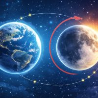 Почему Луна всегда повернута к нам одной стороной