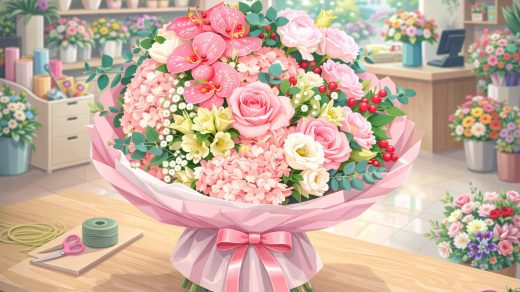 Орхидея гүлдерінен жасалған гүл шоқтары – ерекше жағдайларға арналған талғампаз гүл сыйы