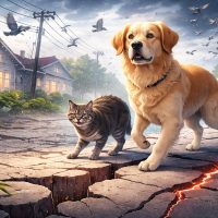 Как животные чувствуют приближение землетрясений