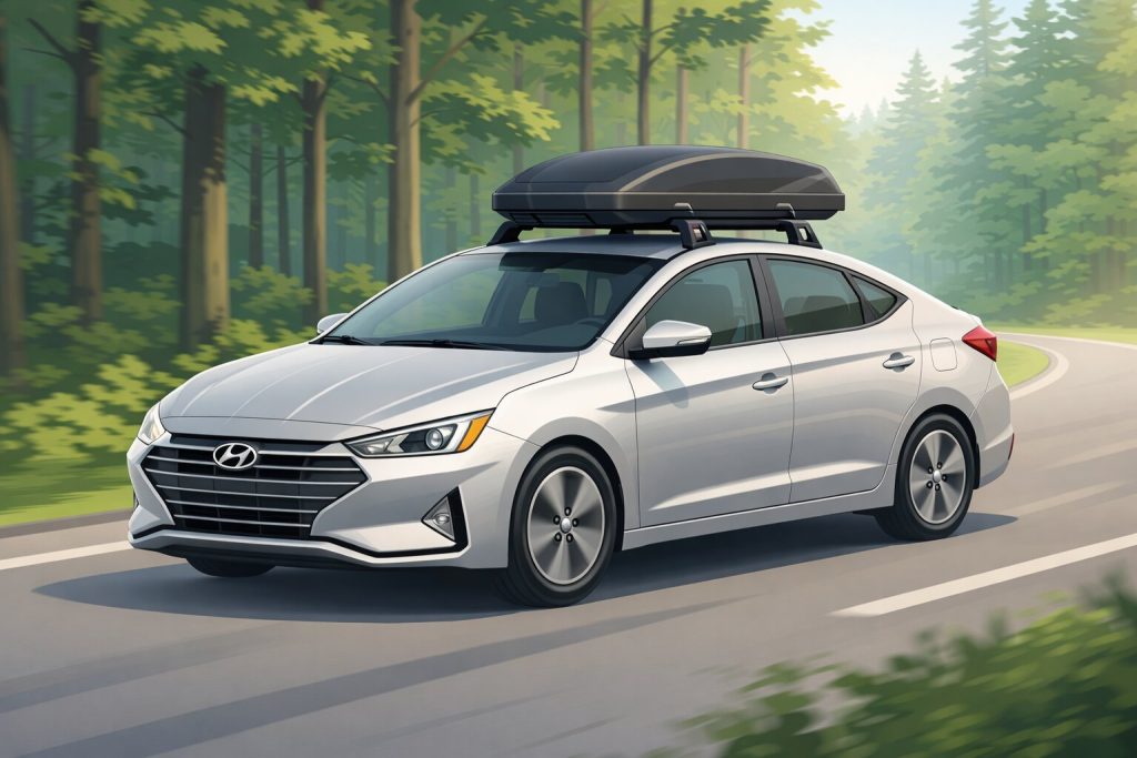 Багажник на крышу для Hyundai Elantra – расширяем возможности автомобиля – ИнфоРадар 1