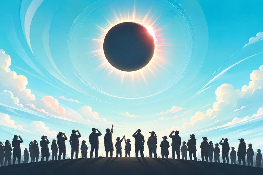 Күннің тұтылуын бір уақытта қанша адам көрді? – ИнфоРадар 1